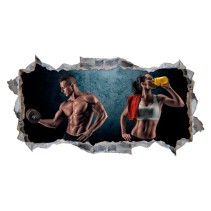 Vinilos 3d gimnasios